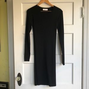 Everlane ribbed wool sweater dress